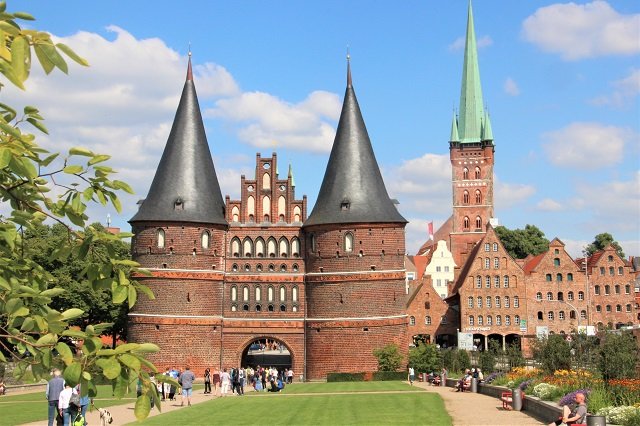 Lübeck mit Kindern Holstentor
