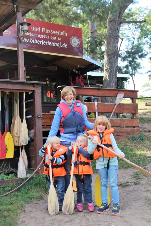 Biber Ferienhof - Mecklenburgische Seenplatte mit Kindern 