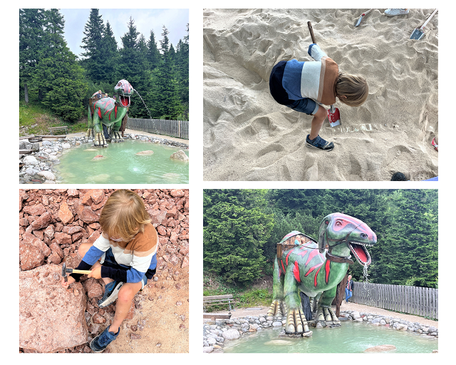 Triassic Park Pillerseetal mit Kindern